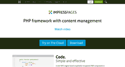 Desktop Screenshot of impresspages.org