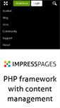 Mobile Screenshot of impresspages.org